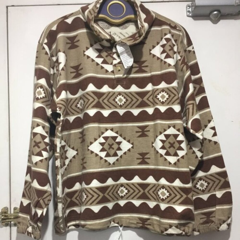 VINTAGE CONRAD PRINT SWEATERS SIZE M